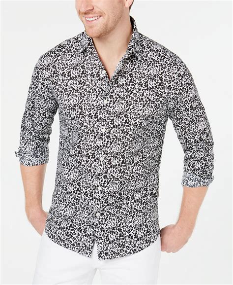 Michael Kors Men's Slim Fit Shirts & Tops 